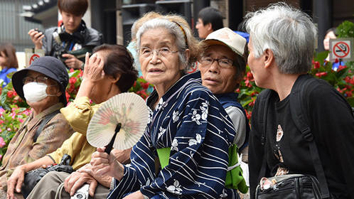 世界：日本退休大潮图片